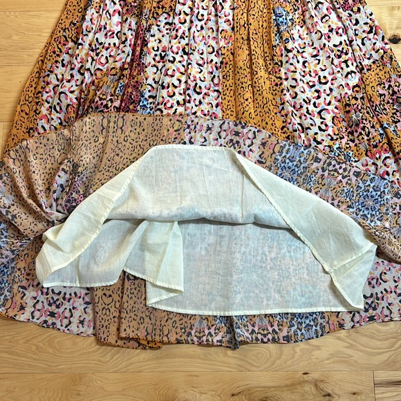Anthropologie Bhanuni by Jyoti Colorful Animal Print Maxi | Size 10 - Picture 6 of 9